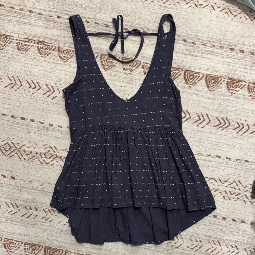 O'Neill Navy Camisole with Tie-Back